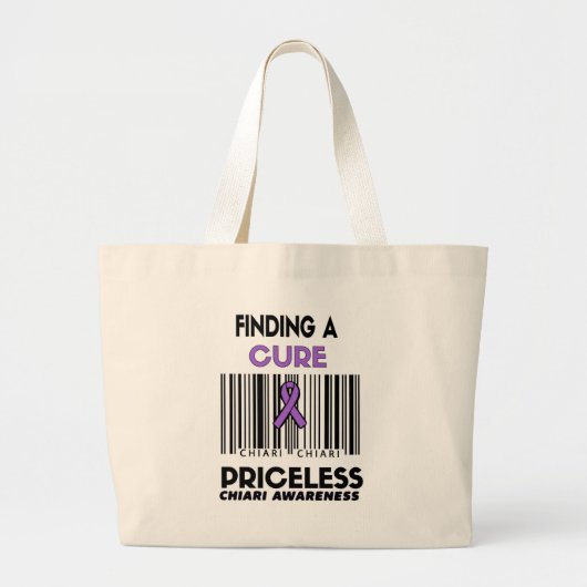 Priceless...Chiari Grote Tote Bag (Voorkant)
