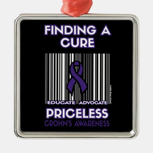 Priceless...Crohn's Metalen Ornament (Voorkant)