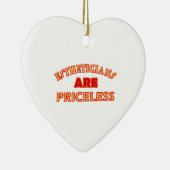 PRICELESS Estheticiaanse design Keramisch Ornament (Rechts)