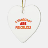 PRICELESS Estheticiaanse design Keramisch Ornament (Links)