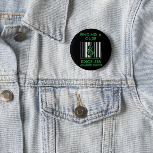 Priceless...Gastroparesis Pinback Button (In situ)