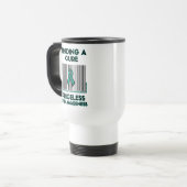 Priceless...PTSD Travel Mug Reisbeker (Voorkant links)