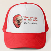 PriceMaster, "Alles is te koop"-prijsopgave Trucker Pet (Voorkant)