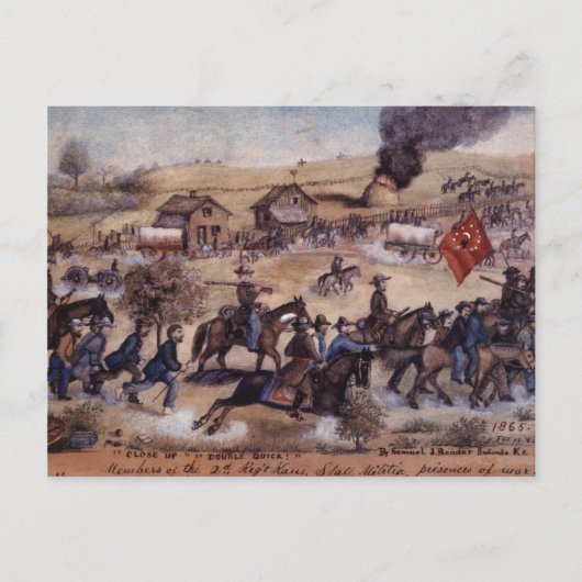 Price's Raid Briefkaart (Voorkant)