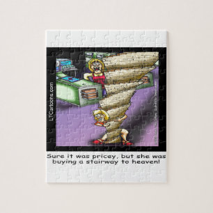 Pricey Heavenly Stairway Funny Legpuzzel