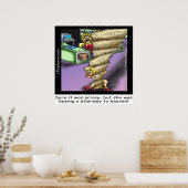 Pricey Heavenly Stairway Poster van Rick London (Keuken)