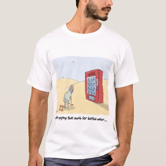 Pricey woestijnautomaat t-shirt (Voorkant)