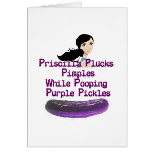 Pricilla Tongue Twister