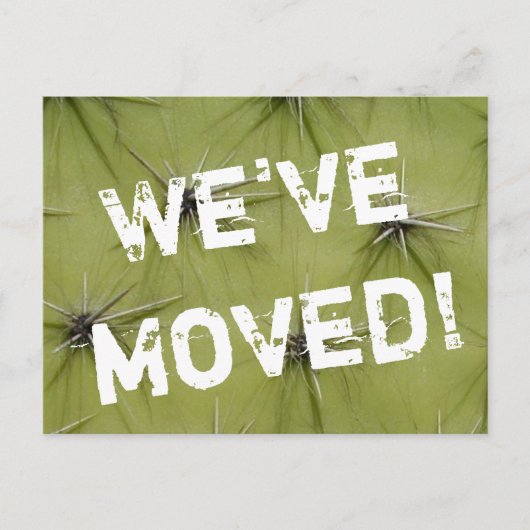 Prickley cactus bewegende briefkaarten (Voorkant)