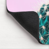 Prickley Cactus op roze Muismat (Hoek)