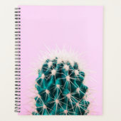 Prickley Cactus op roze Planner (Voorkant)