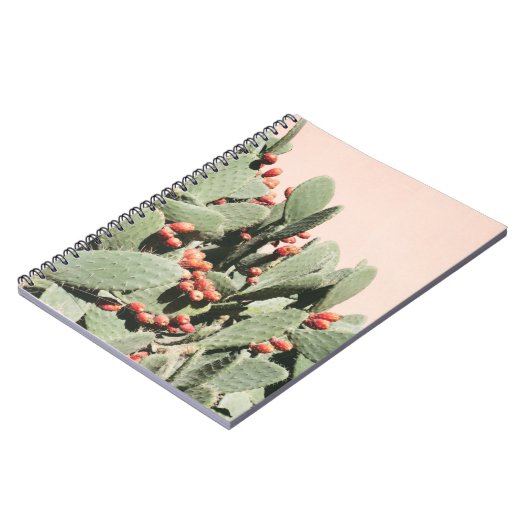Prickley Pear Cactus Notitieboek (Linkerzijde)