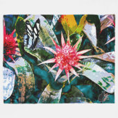 Prickly Bromie Fleece Deken (Voorkant (Horizontaal))