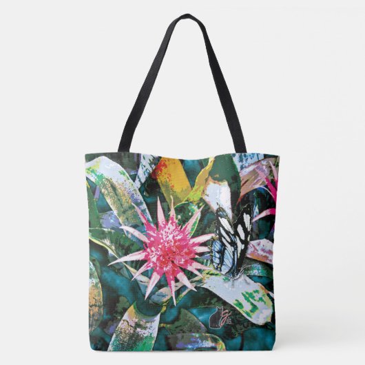 Prickly Bromie Tote Bag (Achterkant)