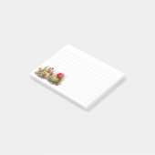 Prickly cacti-Waterverf Post-it® Notes (Schuin)