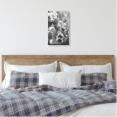 Prickly Cactus Flowers Desert B&W Foto Prints (Insitu (Slaapkamer))