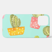 Prickly cactussen in potten, waterverf. Case-Mate iPhone case (Achterkant (horizontaal))