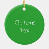 Prickly Green Cactus Flower Potlood Plant Garden Keramisch Ornament (Achterkant)