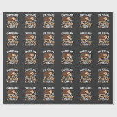 Prickly Hedégel Lover Forest Animal Enthusiast Cadeaupapier (Vlak)