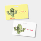 Prickly Irate Cactus Thunder_Cove Badge (Voor- en achterkant)