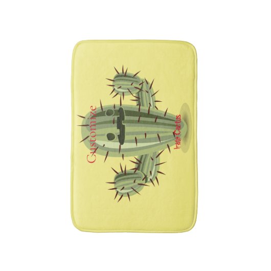 Prickly Irate Cactus Thunder_Cove Badmat (Voorkant Verticaal)