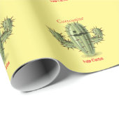 Prickly Irate Cactus Thunder_Cove Cadeaupapier (Rol Hoek)