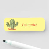 Prickly Irate Cactus Thunder_Cove Naamplaatje (In situ)