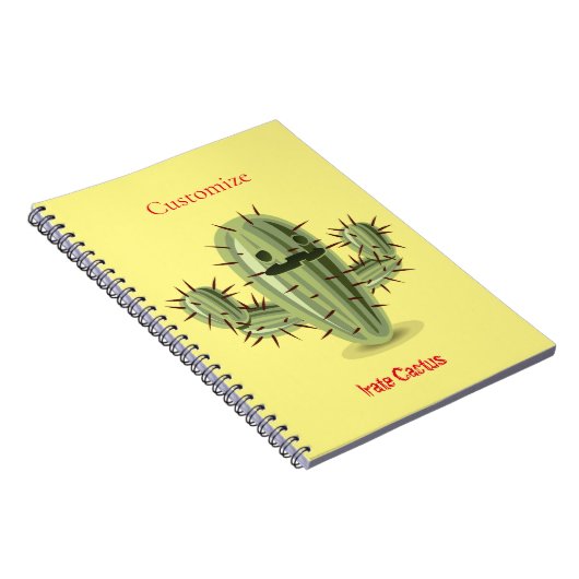 Prickly Irate Cactus Thunder_Cove Notitieboek (Rechterzijde)