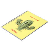 Prickly Irate Cactus Thunder_Cove Notitieboek (Linkerzijde)