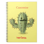 Prickly Irate Cactus Thunder_Cove Notitieboek (Voorkant)
