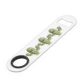 Prickly Irate Cactus Thunder_Cove Speed Flessenopener (Achterkant Gekanteld)