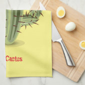 Prickly Irate Cactus Thunder_Cove Theedoek (Quarter Fold)