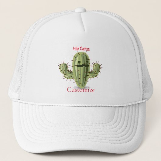 Prickly Irate Cactus Thunder_Cove Trucker Pet (Voorkant)