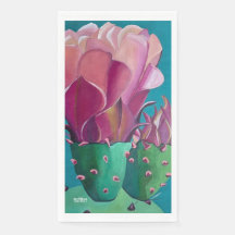 Prickly Pear Art over handdoeken