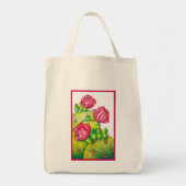 Prickly Pear Bloom Tote Bag (Voorkant)