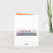 Prickly Pear Cacti Cactus Sunset Wenskaart Kaart (Achterkant)