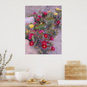 Prickly Pear Cacti Poster (Keuken)