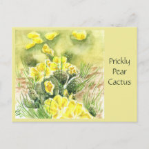 Prickly Pear Cactus-ansichtkaart