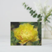 Prickly Pear Cactus Blooms Briefkaart (Staand voorkant)
