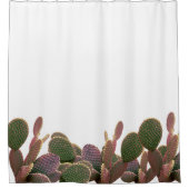 Prickly Pear Cactus Desert Trendy Douchegordijn (Voorkant)