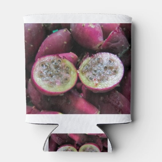 Prickly Pear Cactus Fruit and Seeds Blikjeskoeler (Achterkant)