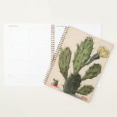Prickly Pear Cactus in Bloom Planner (Display)