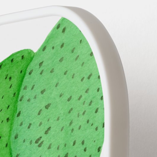 Prickly Pear Cactus Script Persoonlijk Pickleball Paddle (Links Detail)