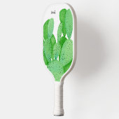 Prickly Pear Cactus Script Persoonlijk Pickleball Paddle (Links)