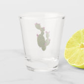 Prickly Pear Cactus Shot Glas (Achterkant)