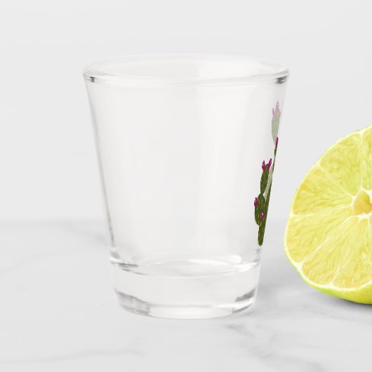Prickly Pear Cactus Shot Glas (Links)
