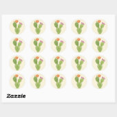 Prickly Pear cactus sticker (Vel)