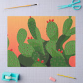 Prickly Pear Desert Sunset Decoupage Tissuepapier (Craft)