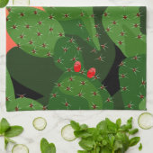 Prickly Pear Desert Sunset Kitchen Towel Theedoek (Gevouwen)