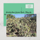 Prickly Pear Gifts Briefkaart (Voorkant / Achterkant)